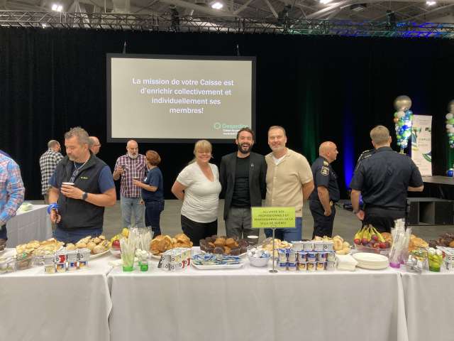 31e édition du Déjeuner annuel de la Caisse du personnel municipal Québec